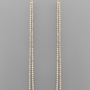 2 Line Long Earrings